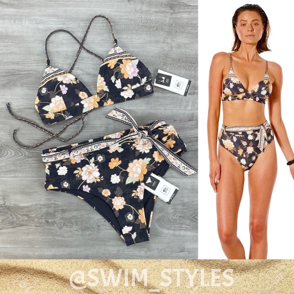 ☀️RIP CURL☀️ SURF GYPSY BANDED TRI
SURF GYPSY HI WAIST CHEEKY BIKINI SET